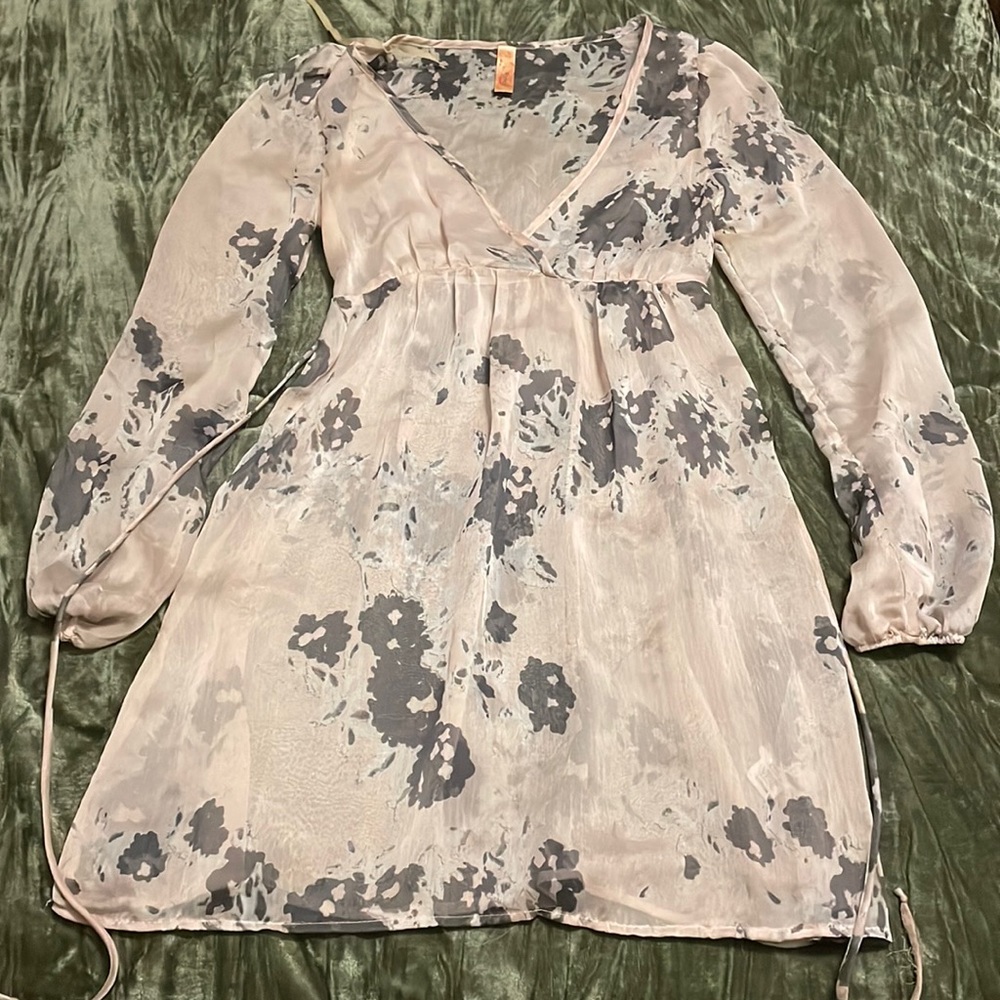 Sheer babydoll party dress. Boutique brand.